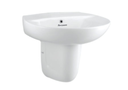 AVON N WALL-HUNG BASINS IN WHITE COLOUR