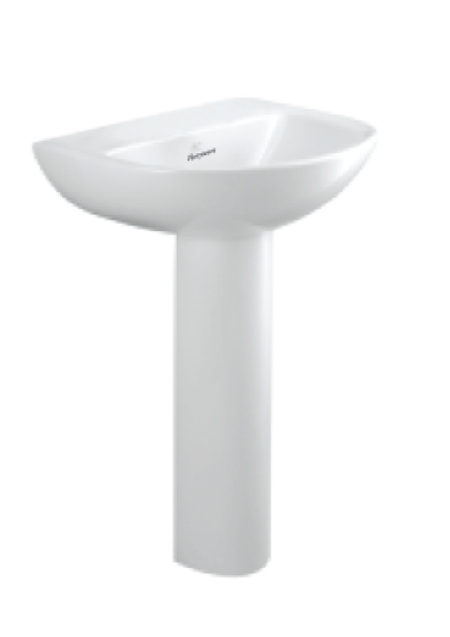 CARDIFF WALL-HUNG BASINS IN WHITE COLOUR