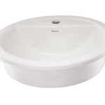 FLAIR OVER COUNTERTOP BASINS IN WHITE COLOUR