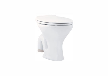 PETITE SINGLE FLOORSTANDING TOILETS IN WHITE COLOUR