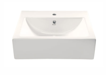 POISE OVER COUNTERTOP BASINS IN WHITE COLOUR