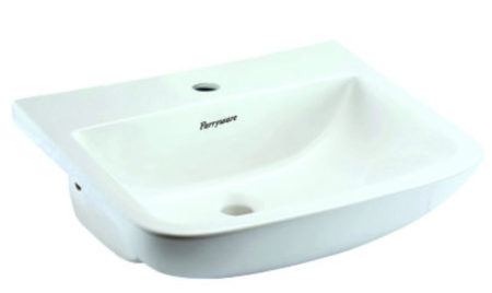 VERVE SEMI RECESSED BASINS IN WHITE COLOR