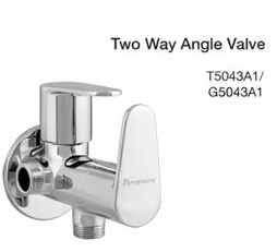 two way angle valve