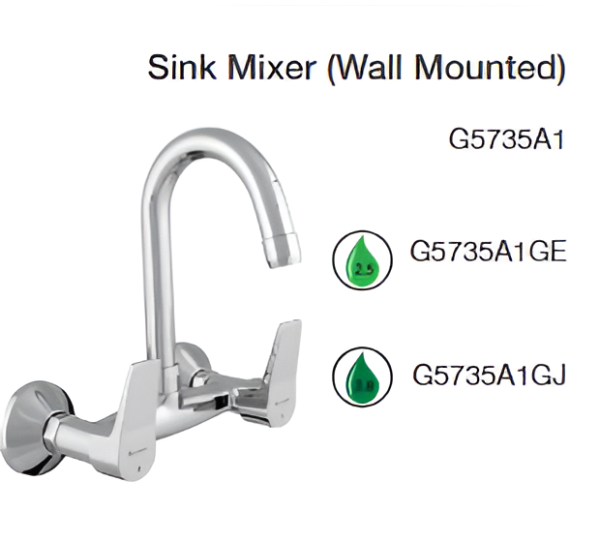 sink mixer (wall mounted)