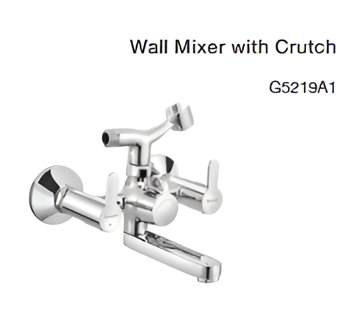 wall mixer with crutch
