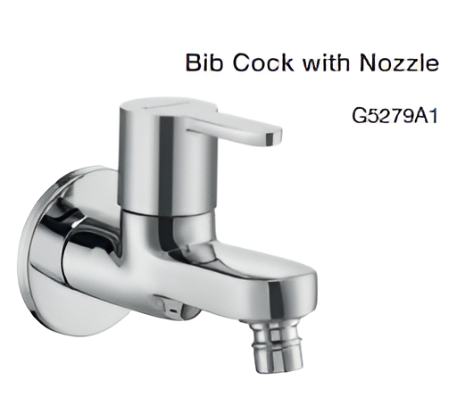 bib cock with nozzle