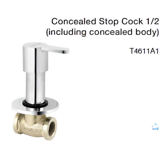 concealed stop cock 1/2 (including concealed body)