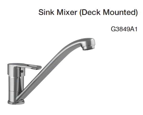 sink mixer (deck mounted)