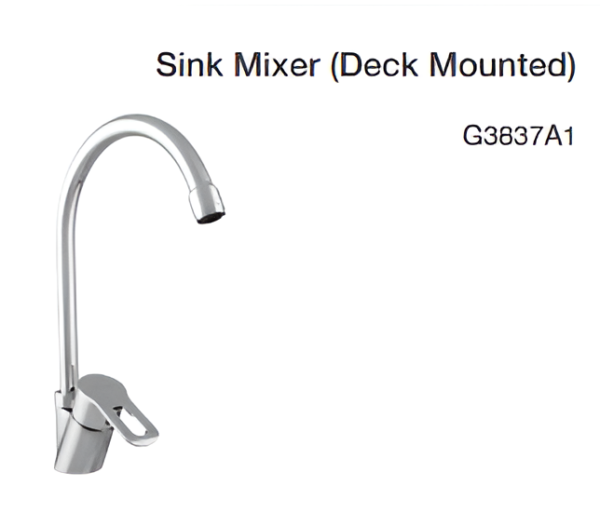sink mixer (deck mounted)