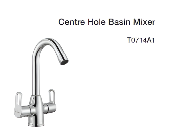 centre hole basin mixer