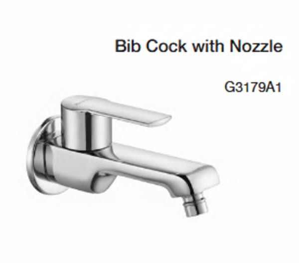 bib cock with nozzle