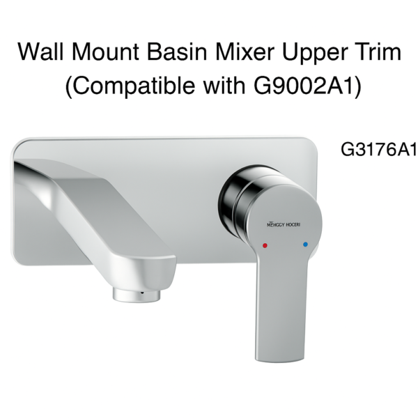 wall mount basin mixer upper trim (compatible with g9002a1)