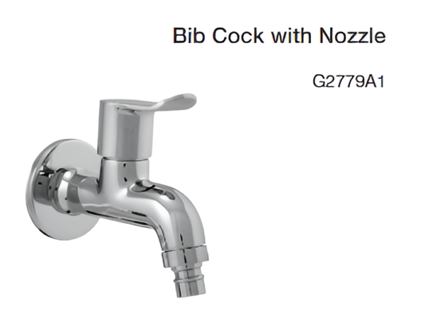 bib cock with nozzle