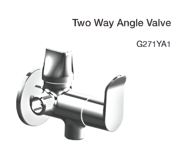 two way angle valve