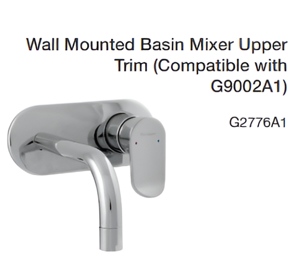 wall mounted basin mixer upper trim (compatible with g9002a1)