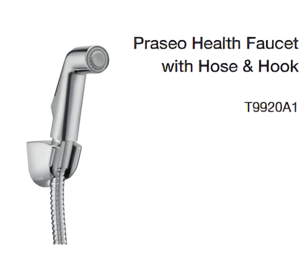 praseo health faucet with hose & hook