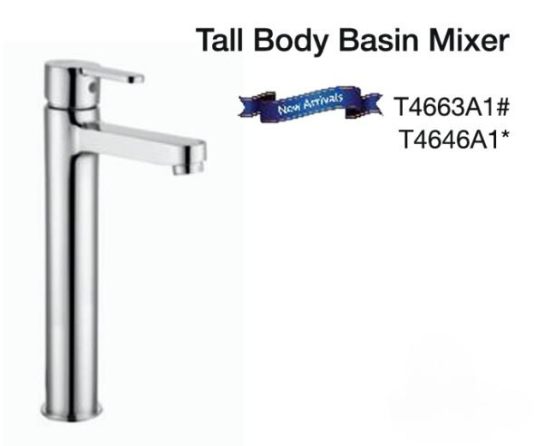tall body basin mixer