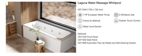 laguna water massage whirlpool