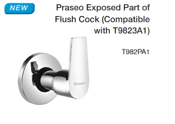 praseo exposed part of flush cock (compatible with t9823a1)