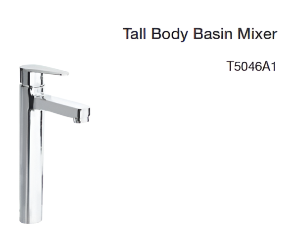 tall body basin mixer