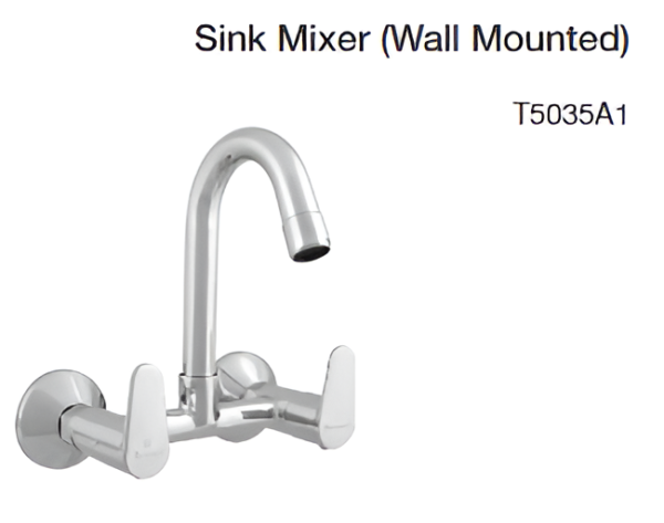 sink mixer (wall mounted)