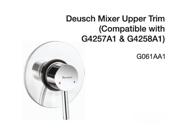 deusch mixer upper trim (compatible with g4257a1 & g4258a1)