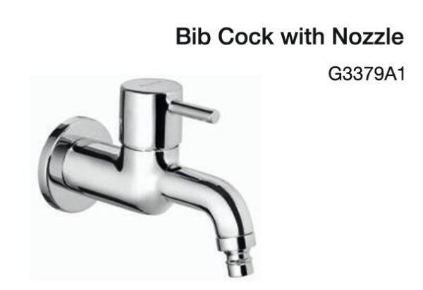 bib cock with nozzle